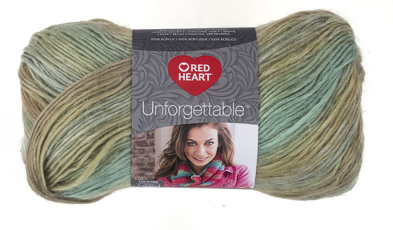 Red Heart Boutique Unforgettable Yarn, Available in Multiple Colors 