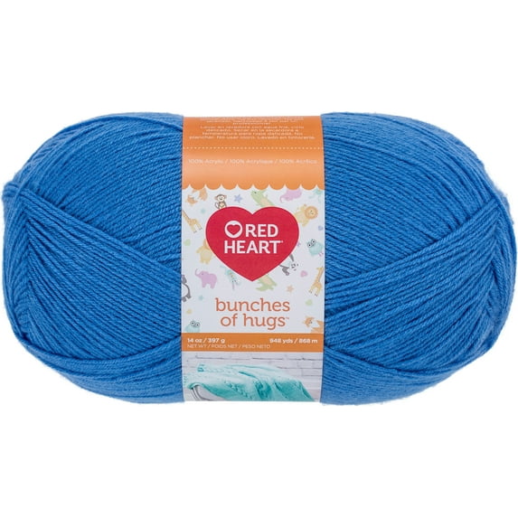 Red Heart Bunches Of Hugs Yarn-Capri