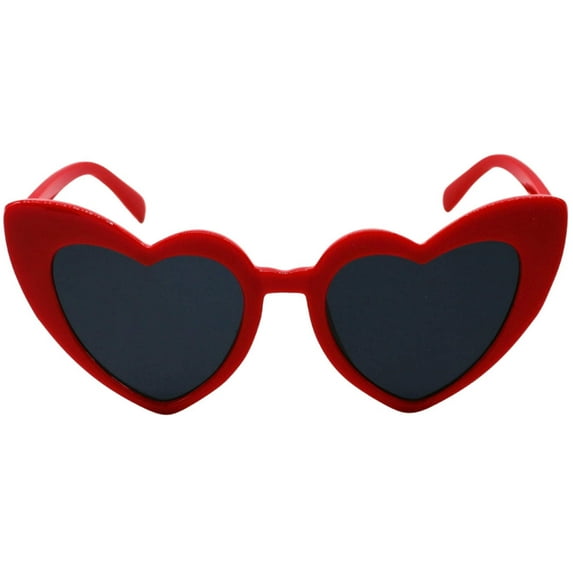 Red Heart Cat-Eye Sunglasses (Each)
