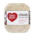 thumbnail image 1 of Red Heart Classic Yarn, 100% Cotton, White, 0.46 lb, 1 of 4