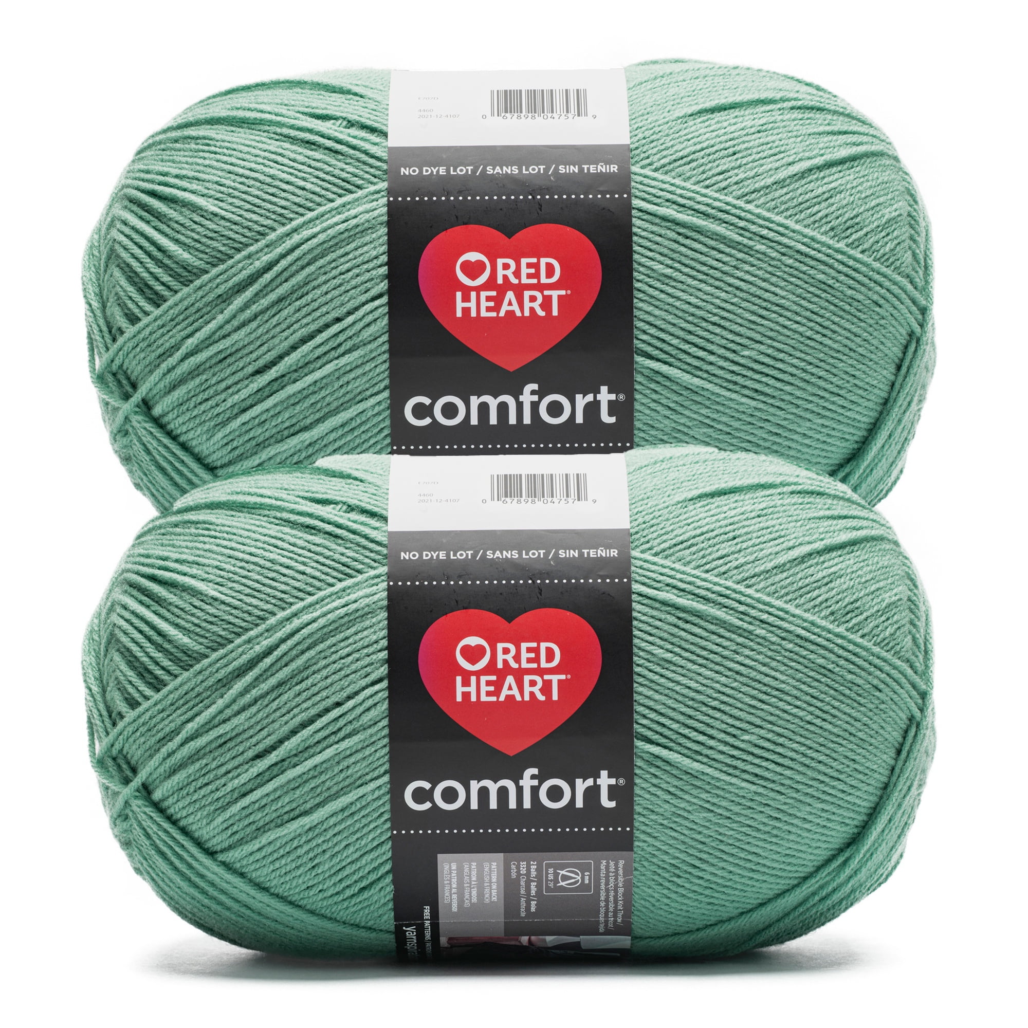 Red Heart® Comfort® #4 Medium Acrylic Yarn, Washed Teal 12oz/340g