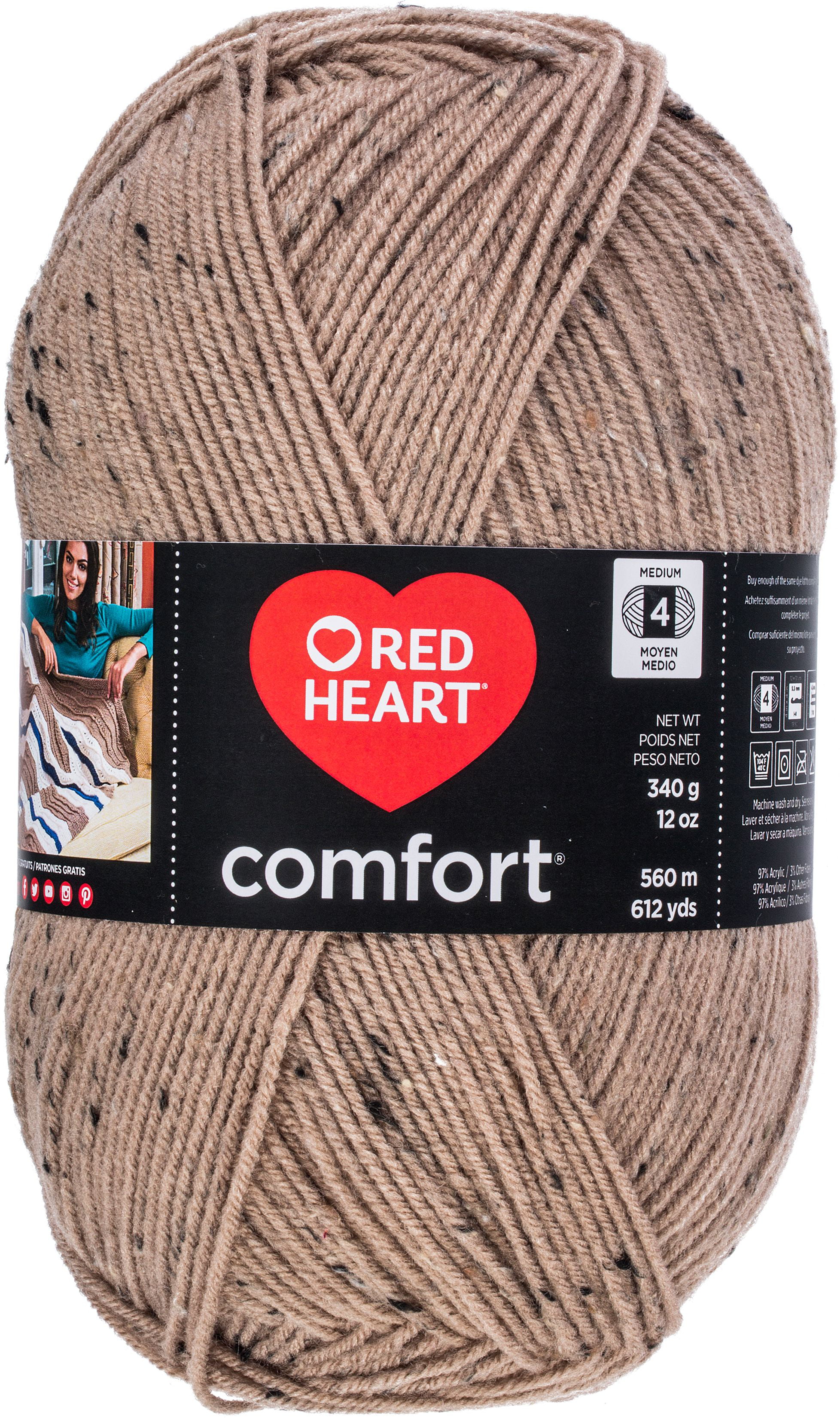 Red Heart Comfort Yarn-Mints Print 