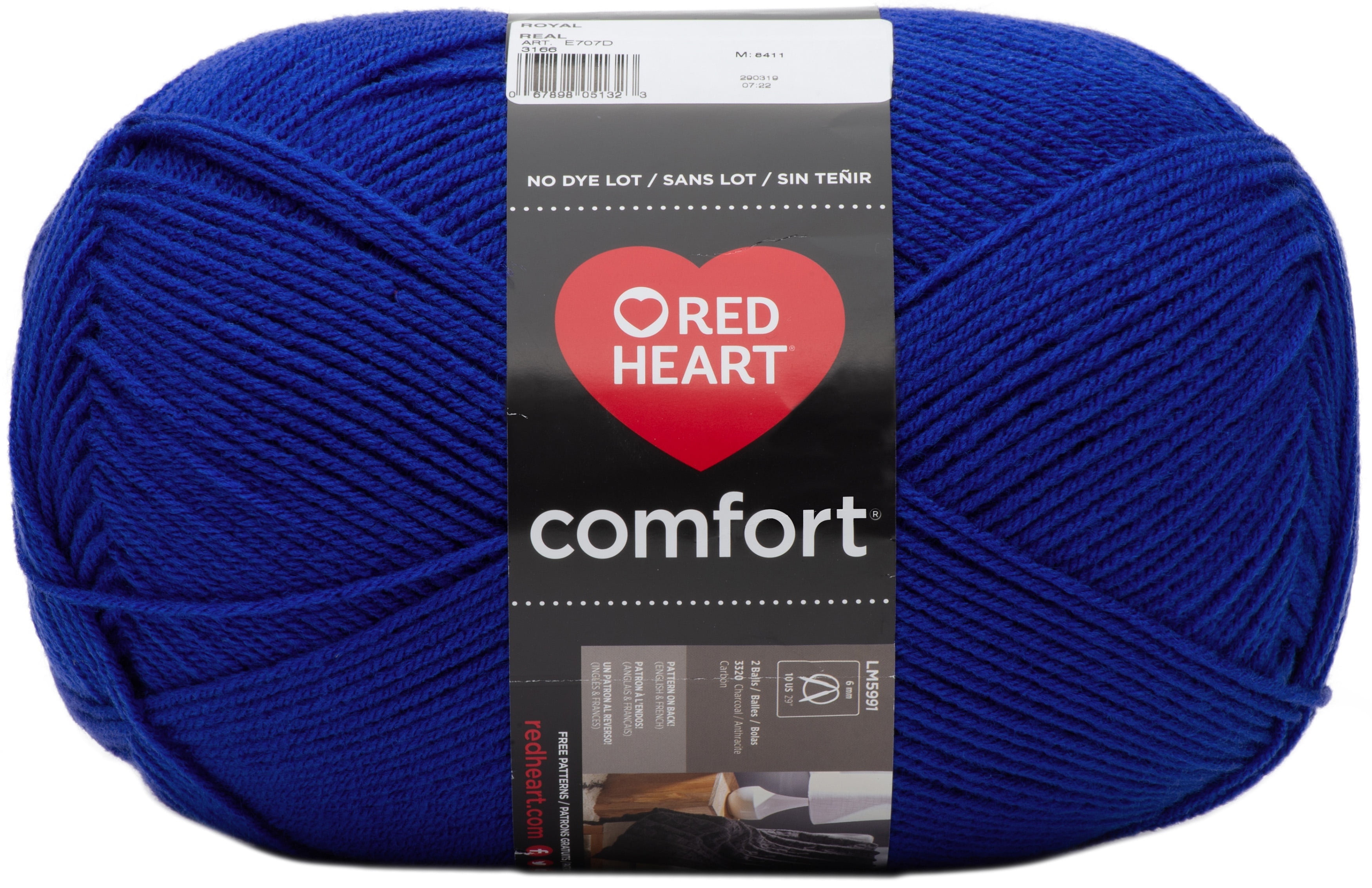 Red Heart Comfort Yarn Royal