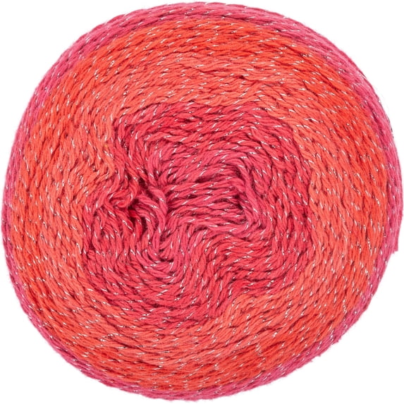 Red Heart Croquette Yarn-Red Hot