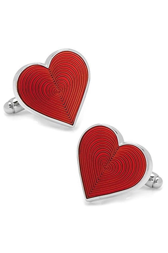 Men's Cufflinks Inc Heart Cufflinks