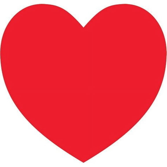 Red Heart Cutout "8in"