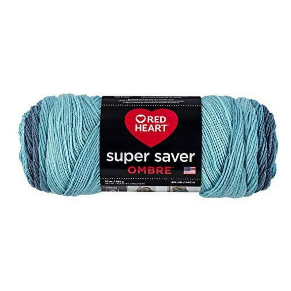 Red Heart E305.4985 Ombre Yarn Blue-Tiful