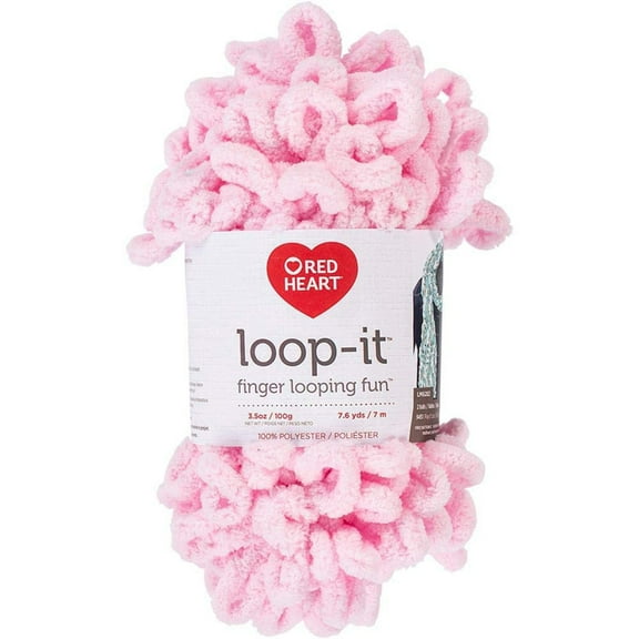 Red Heart E884-730 Loop it Yarn - In The Pink