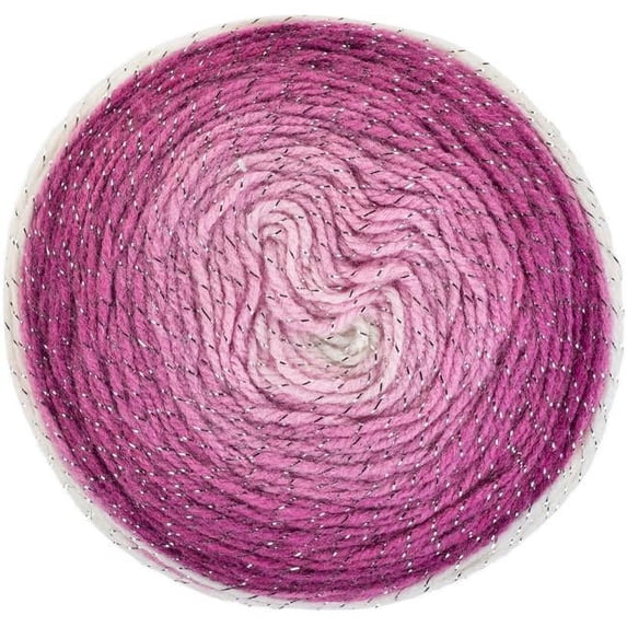 Red Heart Roll With It Sparkle Yarn-Pixie