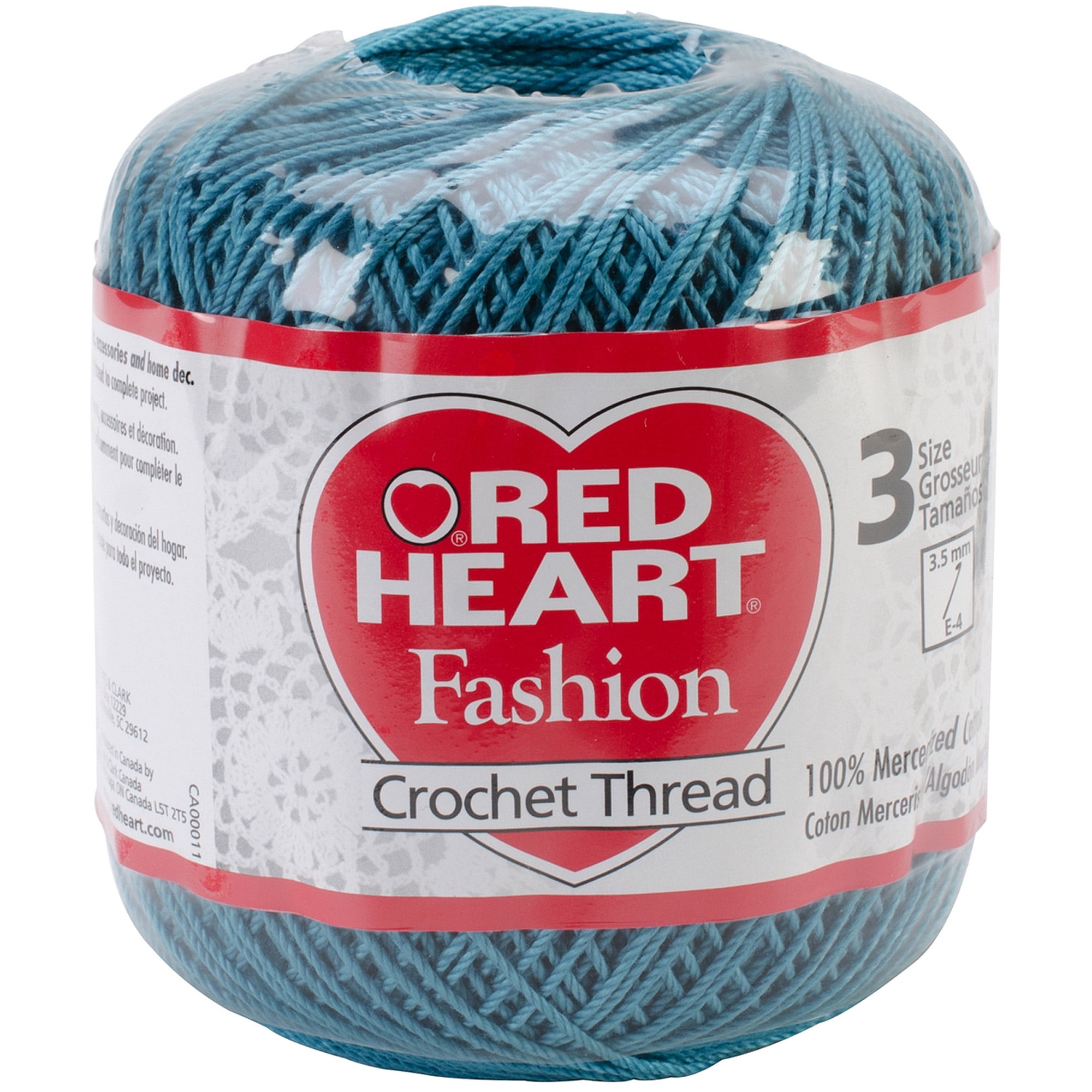 Red Heart Fashion Crochet Thread Size 3-Natural - 073650811234