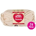 Red Heart Grande Yarn Aran, Multipack of 24