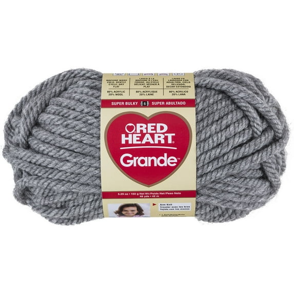Red Heart Grande Yarn - Foggy