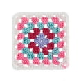 thumbnail image 1 of Red Heart Granny Square 250g Soft White - Pink Punch, 1 of 7