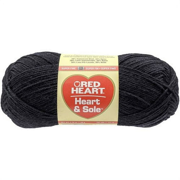 Red Heart Heart & Sole Yarn, Available in Multiple Colors