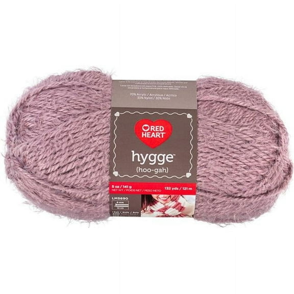 Red Heart Hygge Yarn - Lavender