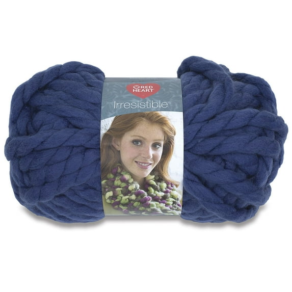 Red Heart Jumbo Wool Blend Acrylic Vintage Yarn, 29 yd