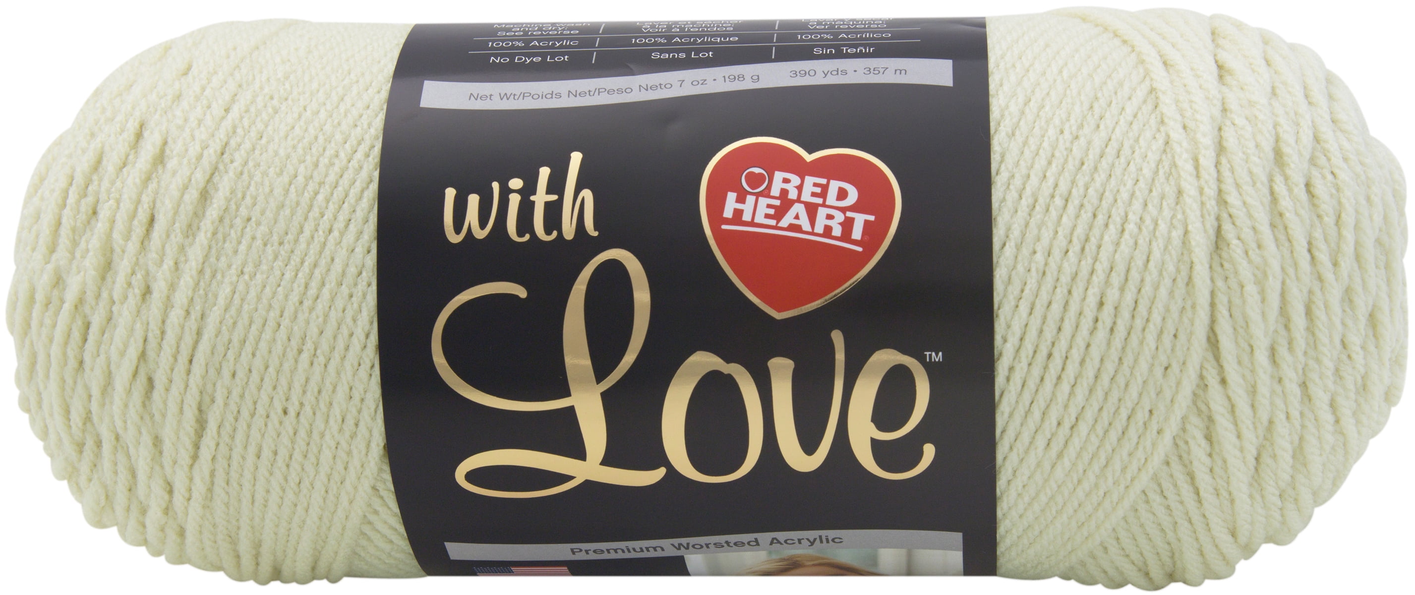 Red Heart With Love Yarn: Aran - Walmart.com