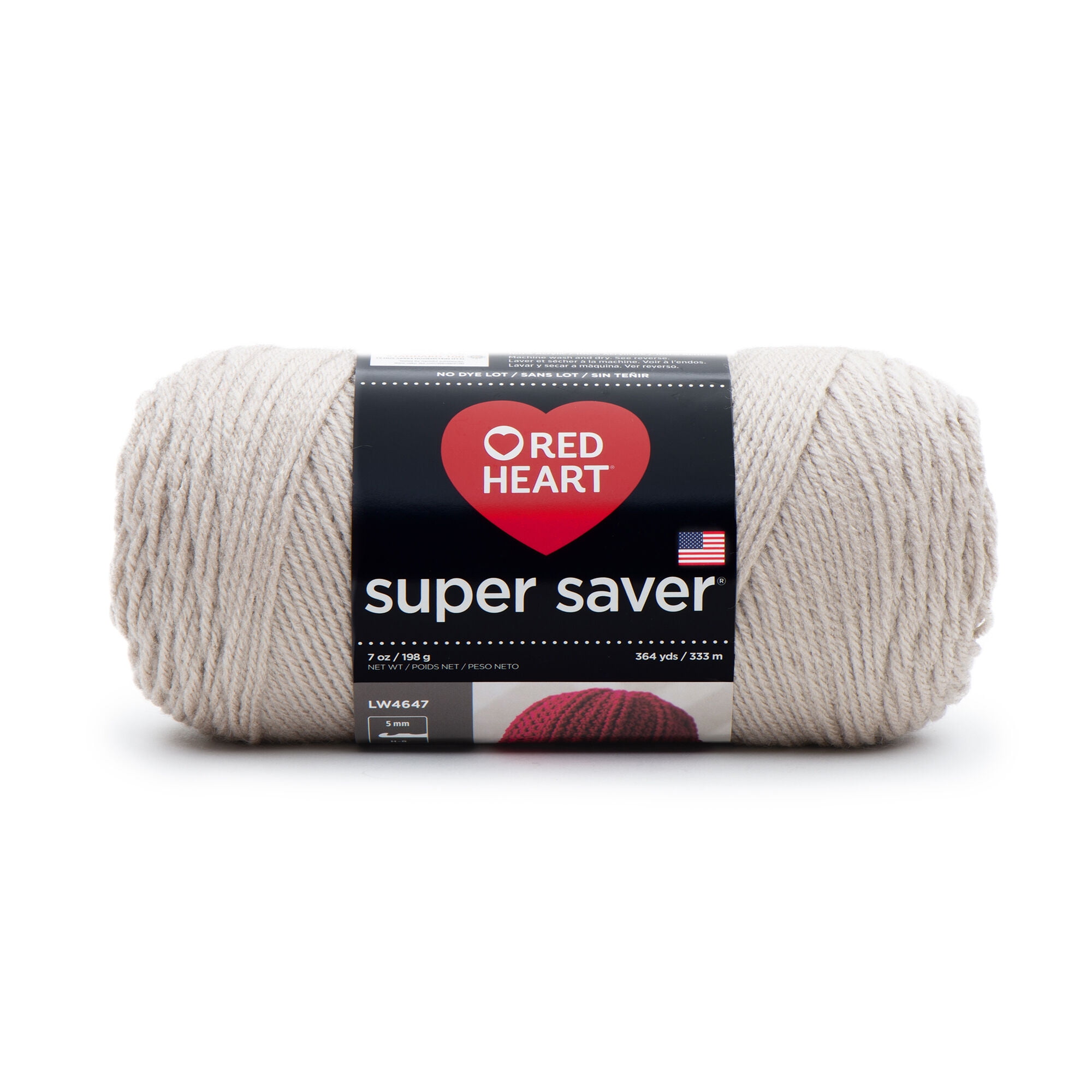 Red Heart® Super Saver Yarn - Light Grey, 7 oz - Fry's Food Stores