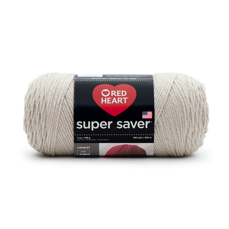 Red Heart Super Saver® White Yarn, 364 yds - Fry's Food Stores