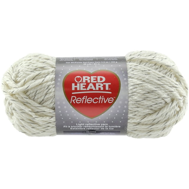 Red Heart Reflective Yarn Aran