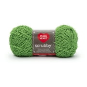 Red Heart Scrubby Yarn Lime - 100% Polyester Knitting and Crochet Yarn
