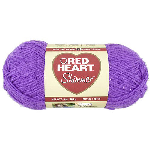 Red Heart Shimmer Yarn