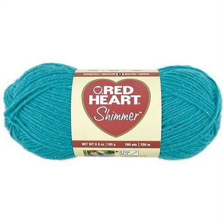 Red Heart Shimmer Yarn, Purple Haze, 3.5 oz Availabe in Multiple Colors