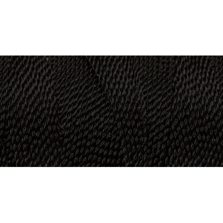 Red Heart Sizzle Thread, Black, 100 Yd, Nylon