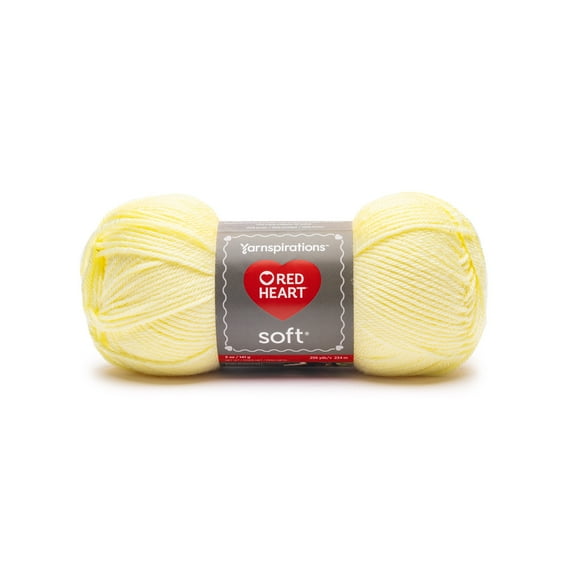 Red Heart® Soft™ #4 Worsted (Medium) Acrylic Yarn, Pear 5oz/142g 256 Yards