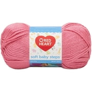 Red Heart Soft Baby Steps Yarn-Strawberry