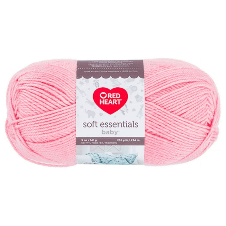 Red Heart Soft Essentials Baby Rosewater Knitting & Crochet Yarn