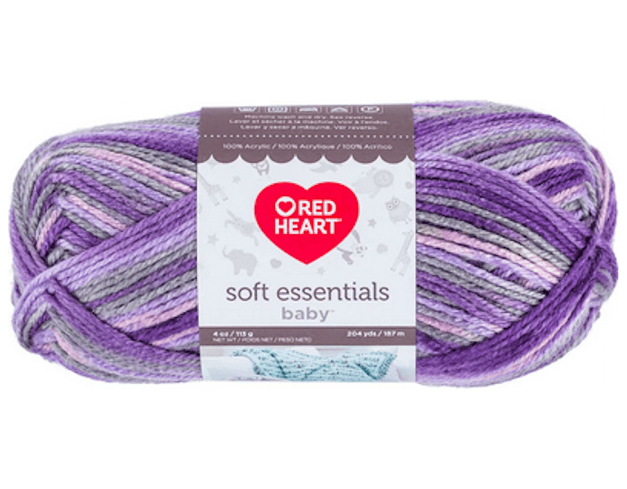 The qualities and benefits of knitting with Red Heart's Soft yarn