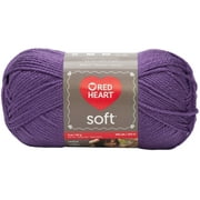 Red Heart Soft Royal Blue Yarn - 3 Pack of 141g/5oz - Acrylic - 4 Medium (Worsted) - 256 Yards - Knitting/Crochet