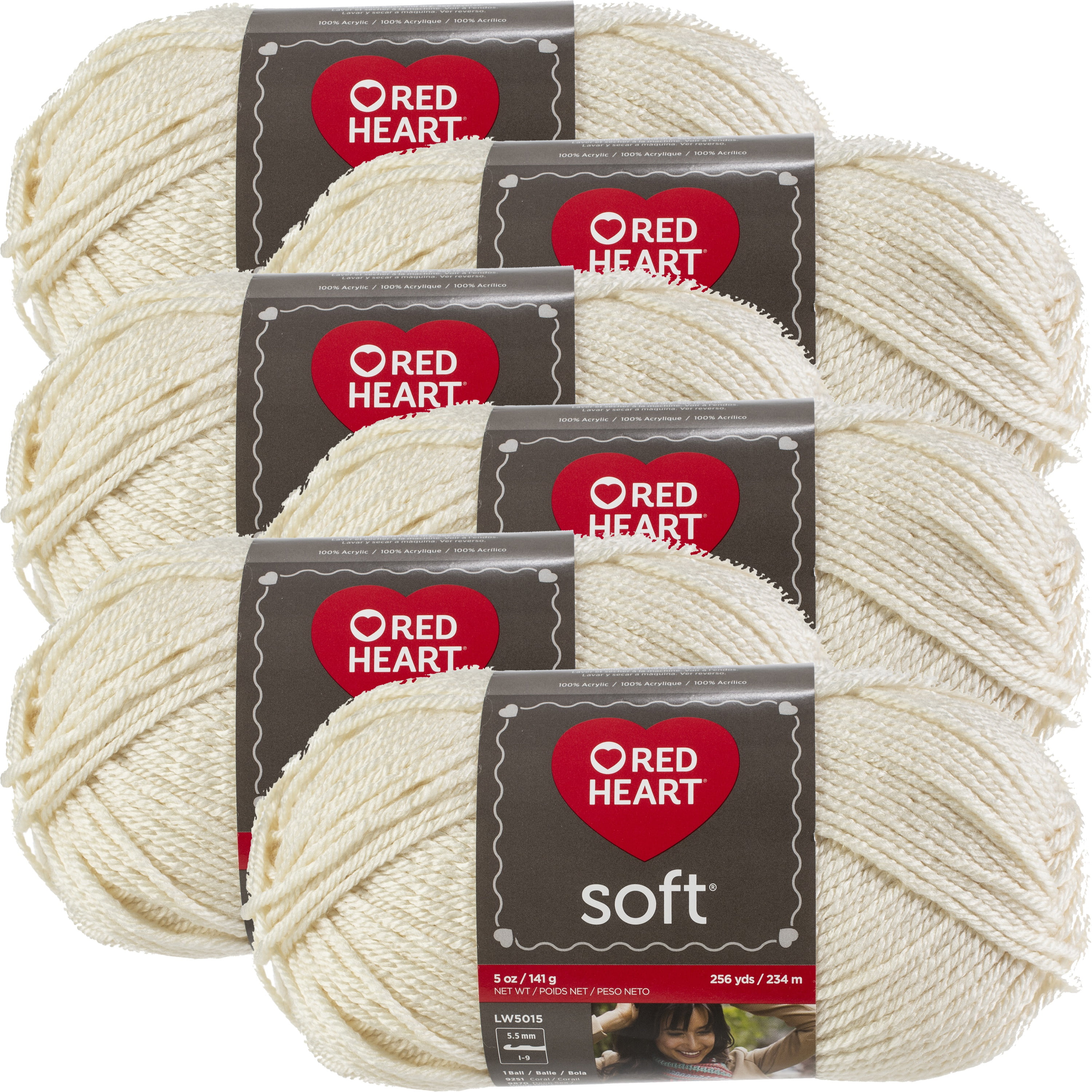Red Heart Soft Yarn-Off White, 1 count - City Market