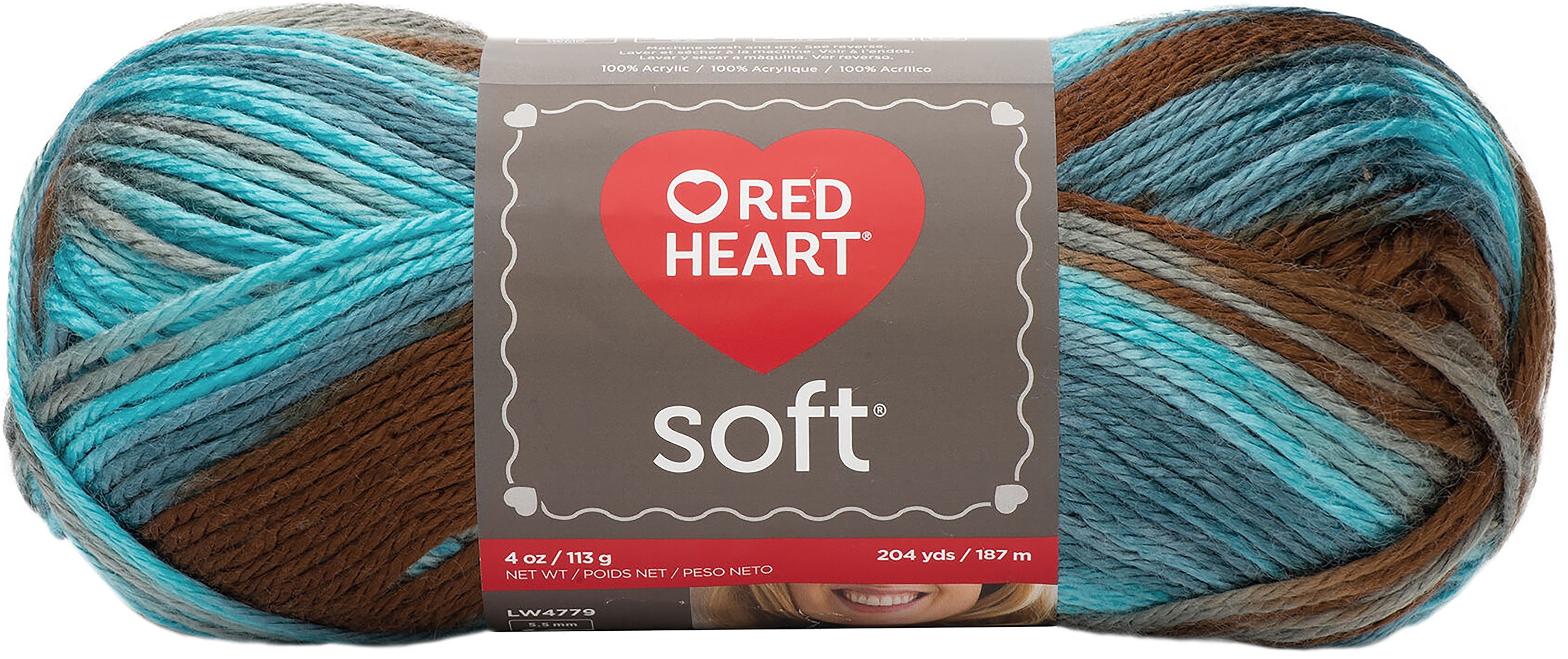 Red Heart Soft Yarn-Waterscape - image 1 of 2