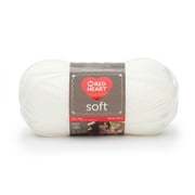 Red Heart® Soft™ #4 Worsted (Medium) Acrylic Yarn, White 5oz/142g 256 Yards