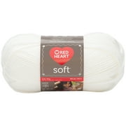 Red Heart Soft Yarn-White