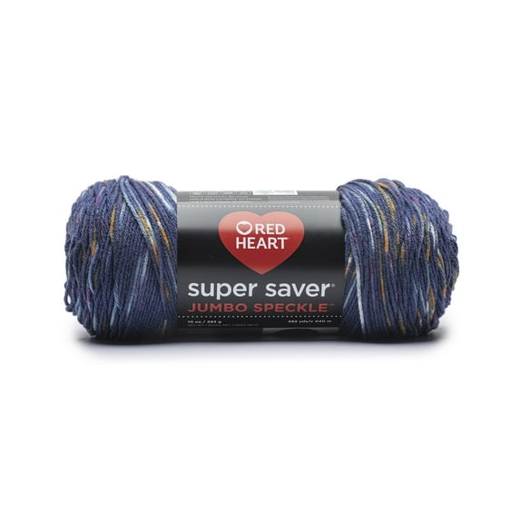 Red Heart Super Saver 10 oz Acrylic Navy Yarn, 482 Yards