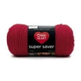 thumbnail image 1 of Red Heart® Super Saver® 4 Medium Acrylic Yarn, Cherry Red 7oz/198g, 364 Yards, 1 of 7