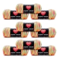 thumbnail image 1 of Red Heart® Super Saver® #4 Medium Acrylic Yarn, Day Glow 5oz/142g, 236 Yards (9 Pack), 1 of 11
