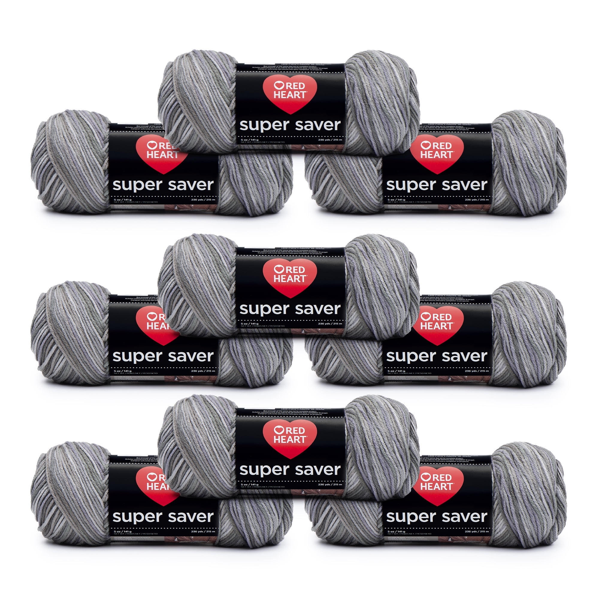 Red Heart Super Saver Dusty Grey