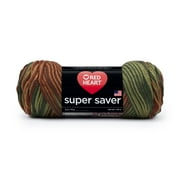 Red Heart  Super Saver  4 Medium Acrylic Yarn, Fall 5oz/142g, 236 Yards