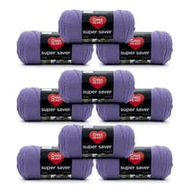 Red Heart® Super Saver® #4 Medium Acrylic Yarn, Lavender 7oz/198g, 364 Yards (9 Pack)
