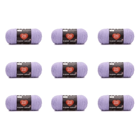 Red Heart® Super Saver® #4 Medium Acrylic Yarn, Light Jasmine 7oz/198g, 364 Yards (9 Pack)
