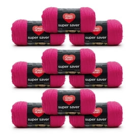 Red Heart Super Saver® 4 Medium Acrylic Yarn, Mulberry 7oz/198g, 364 Yards  