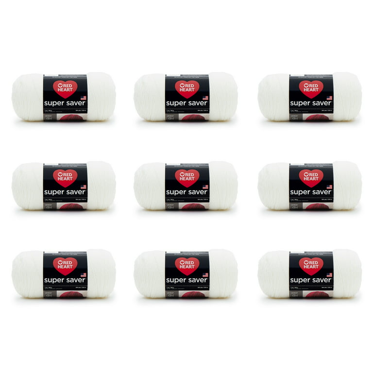 Red Heart Super Saver Yarn-Soft White