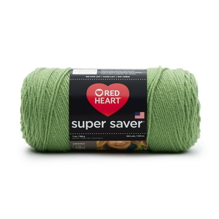 Red Heart® Super Saver™ #4 Worsted Acrylic Yarn, Tealleaf 7oz/198g 364yd