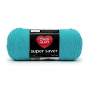Red Heart  Super Saver  #4 Worsted Acrylic Yarn, Turqua 7oz/198g 364yd