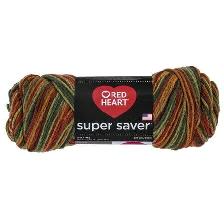 Red Heart Super Saver Acrylic Econ Fall Yarn, 1 Each