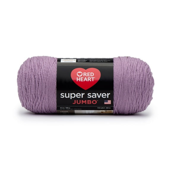 Red Heart Super Saver Acrylic Orchid Yarn, 744 yd
